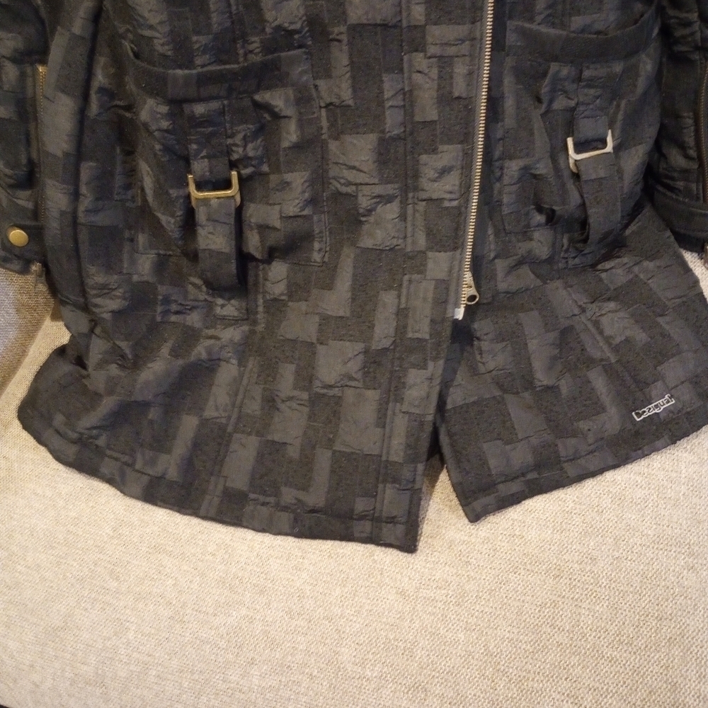 Desigual Coat oversized size 46 color black - Picture 5 of 10